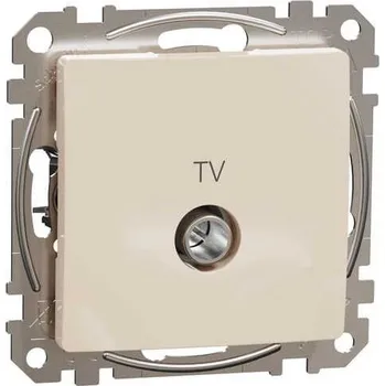 SDD112471 Zásuvka koncová TV, 4dB, béžová, Schneider