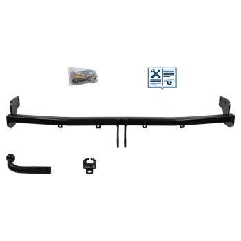 Tažné zařízení AUTO-HAK tažné zařízení pevné včetně TowTec elektropřípojky 7pólové univerzální - HYUNDAI SANTA FÉ II