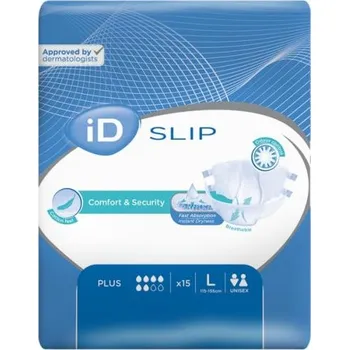 iD Slip Large Plus prodyšné plenkové kalhotky zalepovací 30 ks
