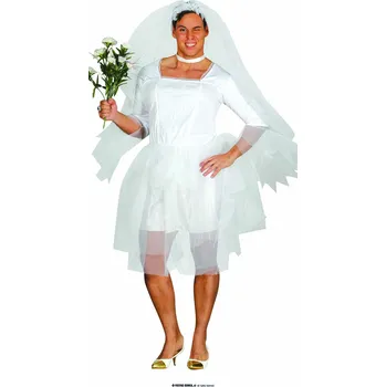 Karnevalový kostým Guirca Fiestas Španělsko Nevěsta XL - pánský kostým varianta: XL 54 - 56