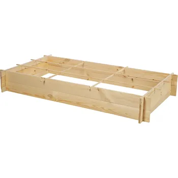 Vyvýšený záhon Dřevěný záhon ZP05 80x148 borovice