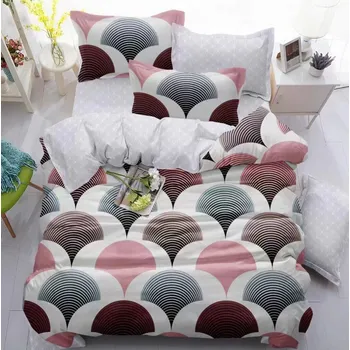 Povlečení sendia Bavlněné povlečení jednolůžkové 2 dílné + povlak na polštářek ZDARMA - Martina