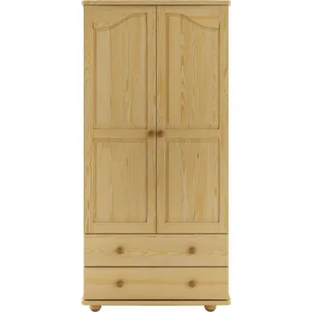 Šatní skříň ImportWorld Šatní skříň Jorden masiv v190 x š90 x h40 cm (Barva dřeva: Dub)