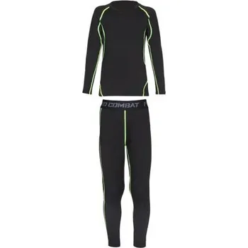 Merco Kid Warm černé/zelené 150 Set dětského termoprádla Merco Kid Warm černé/zelené 150