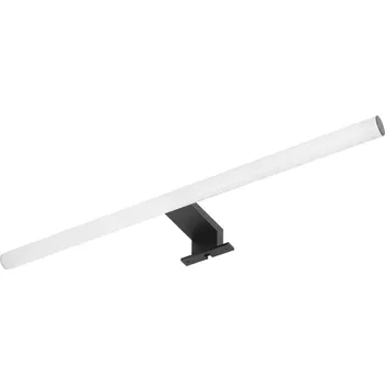 Koupelnové svítidlo ORNO LED koupelnové svítidlo nad zrcadlo, 9W, 810lm, 60cm, černý úchyt, 4 způsoby uchycení, IP44 [AD-OM-6122L4/B]
