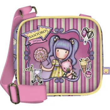 Cestovní hra Taška přes rameno Gorjuss First prize Fialová (16.5 x 15 x 6.5 cm)