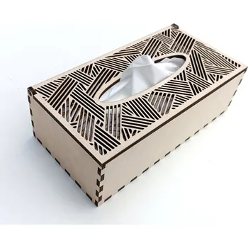 Dárková krabička MAJADESIGN Dřevěná krabička na kapesníky - EDGE