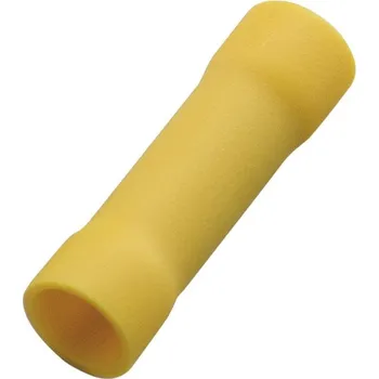 Kabelové oko 260354 Spojka lisovací s PVC izolací 4 - 6 mm2, žlutá, Haupa