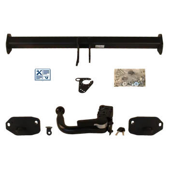 Tažné zařízení GDW tažné zařízení Odnímatelné Tažné rameno zasunuté zespodu - MERCEDES-BENZ EQC