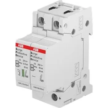 Jistič 2CTB815710R1300 OVR T1-T2 1N 12.5-275s P QS Přepěťová ochrana, T1+T2, L1,N, s varistorem, výměnným modulem, ABB