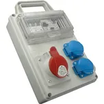 ROS FI-1603 D (10007379.00) Rozvodnice zásuvková 1x1653+2x230V s chráničem a držákem, IP44, SEZ