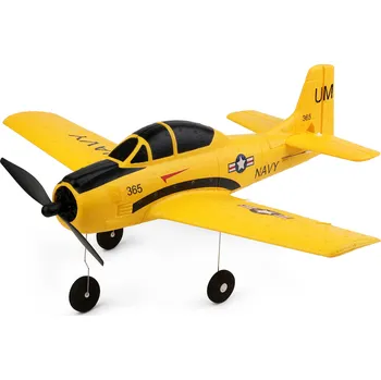 RC model letadla Amewi AMXFlight T28 Trojan 3D/6G RTF žlutý