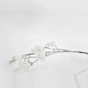 Vánoční dekorace Eurolamp Vánoční dekorace zasněžená vánoční větvička, 88 cm, 1 ks