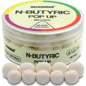 Boilies HALDORADO N-Butyric Pop Up Big Carp N-Butyric Natural 13,17mm 50g (HALDORADO N-Butyric Pop Up Big Carp N-Butyric Natural 13,17mm 50g)