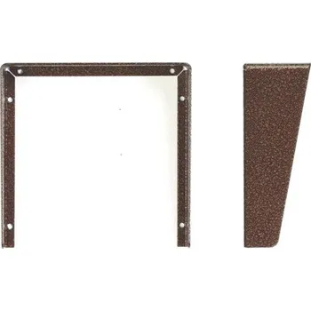 4FA 690 21.1 Stříška KARAT vertikální pod omítku VPO 1 rám, antika měděná, Tesla Stropkov