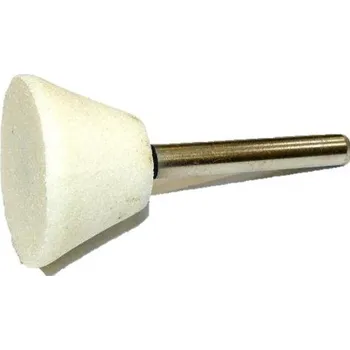 Brusný kotouč Brousící tělísko ploché kuželové se stopkou BRUSIVO 436166 /32451 1615.0015/ - T52 - 16/10x6-3x40 mm 841000001