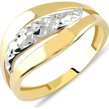 Prsten Lillian Vassago Celozlatý prsten s gravírem LLV85-GR011 Velikost prstenu: 55