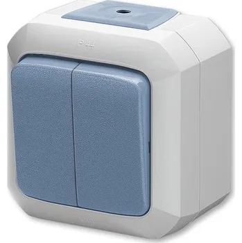 vypínač 3558N-C05510 M Přepínač seriový, řazení 5, IP 54, modrá, ABB