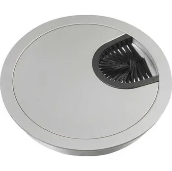 INS61210 Kabelová průchodka 80mm kovová, System+, Aluminium, Schneider