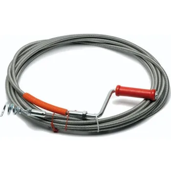 čistič potrubí 3712/5X10 Pero protahovací na čištění odpadů 5 m, průměr 10 mm, Brinko