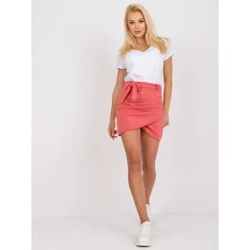 Dámská sukně Dámská sukně asymetrická mini VERCELLI malinová
