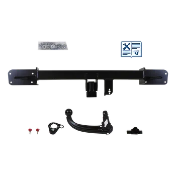 Tažné zařízení Oris tažné zařízení Odnímatelné včetně TowTec elektropřípojky 7pólové typová - MERCEDES-BENZ GLA-CLASS