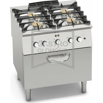 Sporák Plynový sporák Bertos SG7F4+FE2 Varianta: Plynový sporák Bertos SG7F4+FE2