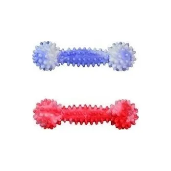 Hračka pro psa Sum-Plast činka s bodlinami MIX barev 12 cm