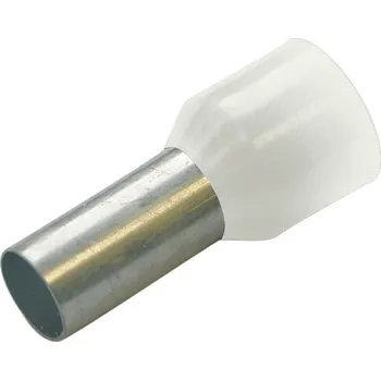 elektrický kabel 270722 Dutinka izolovaná 0,75 mm2, 8 mm, bílá, Haupa