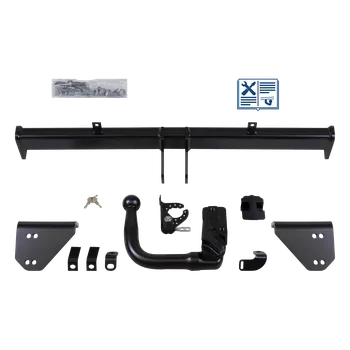 Tažné zařízení Brink tažné zařízení Odnímatelné včetně TowTec elektropřípojky 7pólové univerzální - BMW 2 kupé