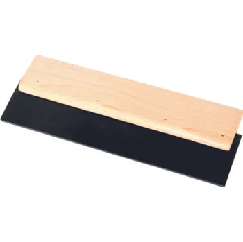 Stěrka dřevěná s tvrzenou gumou 180 mm