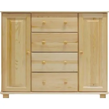 Komoda ImportWorld Komoda Petr - v100 x š118 x h42 cm (Barva dřeva: Borovice)