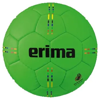 Fotbalový míč ERIMA PURE GRIP 5 - WAXFREE HÁZENKÁŘSKÝ MÍČ - Zelená - velikost 2 uk