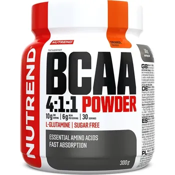 Nutrend BCAA 4:1:1 Powder 300 g pomeranč