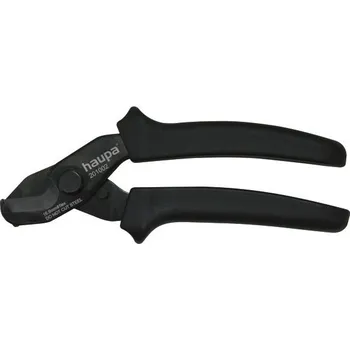 Kleště 201002 Nůžky stříhací na flexibilní kabely max. průměr 16,9 mm, Haupa