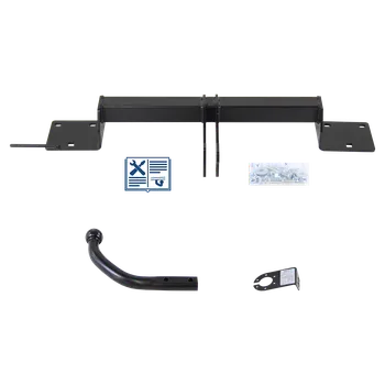 Tažné zařízení Hak-Pol tažné zařízení pevné včetně TowTec elektropřípojky 7pólové univerzální - BMW 1