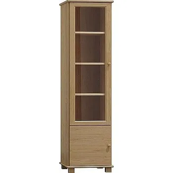 ImportWorld Vitrína Pavlík - v190 x š40 x h42 cm (Barva dřeva: Borovice)