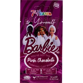 Pleťová maska 7 th Heaven Barbie Pink Chocolate purifying clay mask