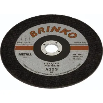 Řezný kotouč 6200/125 Kotouč řezný na ocel průměr 125 mm, Brinko