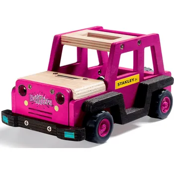 ostatní stavebnice Stanley Jr. K088BUD-SY Stavebnice, terénní auto, dřevo