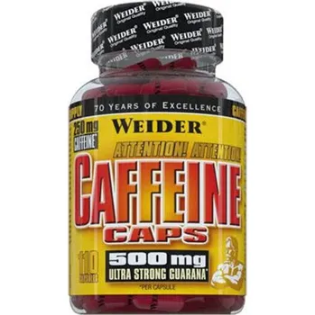 Anabolizér Weider Caffeine caps - 250 kapslí