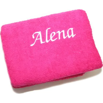 Ručník Osuška s výšivkou 70x140cm - ženská jména (Osuška, ručník s výšivkou ženského jména)