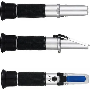 Refraktometr 10 ° - 37 °ČNM, °Bx, °ČNM, °KMW, °Oe, °Bx, cukr, moštoměr