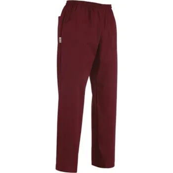 Gastro oděv EGOchef Kalhoty - Bordeaux XXXL bordó E-3504003C3XL