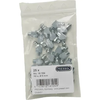 Závitová tyč Pressol Kuželový vsuvka H2 a-45°, Ø 8 mm-VZ-E. 25 ks