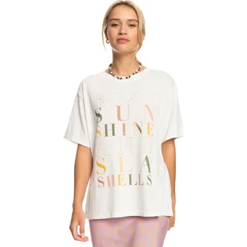 Dámské tričko Tričko Roxy Crystal Vision B snow white/multicolour M 2023 - Odesíláme do 24 hodin