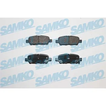 Brzdová destička Sada brzdových destiček, kotoučová brzda SAMKO 5SP857