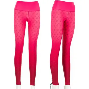 Dámské legíny Dámské legíny Crussis pink ombre XL