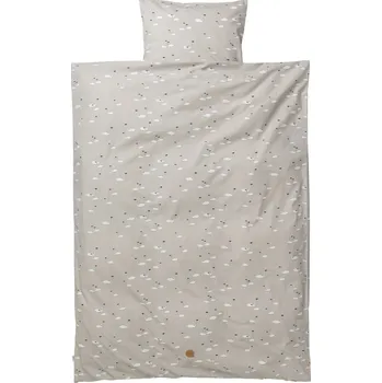 Povlečení Ferm Living, Povlečení Swan 70 x 100 cm šedé - Formadore