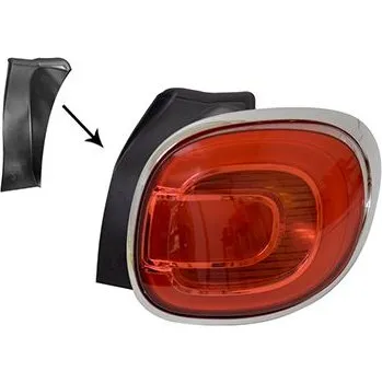 Zadní světlomet Zadní světlo VAN WEZEL 1609926